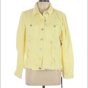 Bank nyc  denim jacket , new no tag